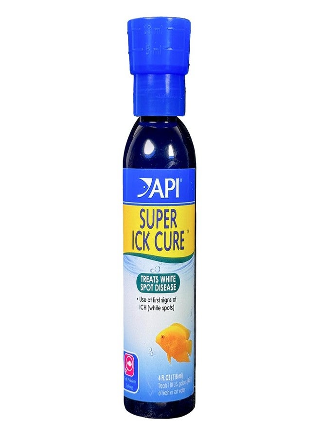 API LIQUID SUPER ICK CURE Fish remedy, Freshwater and Saltwater Fish Medication 4 fl oz(Pack of 1), White - Image 1